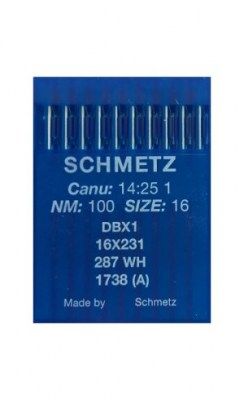 SCHMETZ AGHI 1738 (A) - NO. 100 - SCHMETZ NADELN 1738 (A) - NR. 100